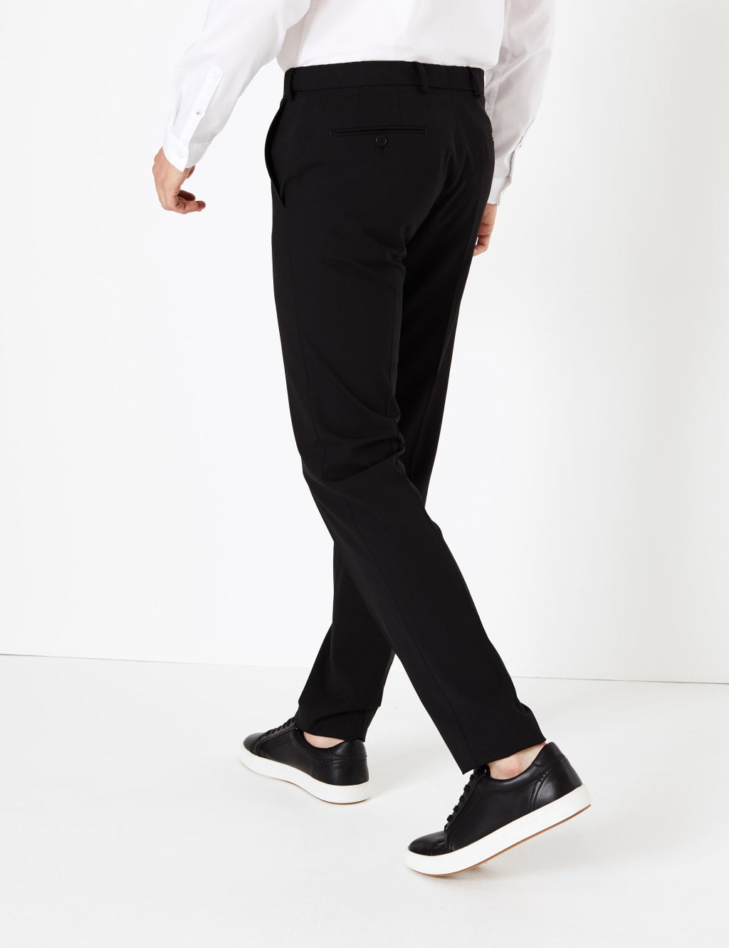 The Ultimate Black Skinny Fit Trousers