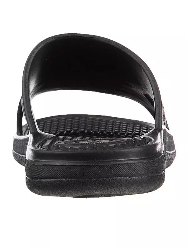TOTES Mens Solbounce Vented Slide Sandal - Black