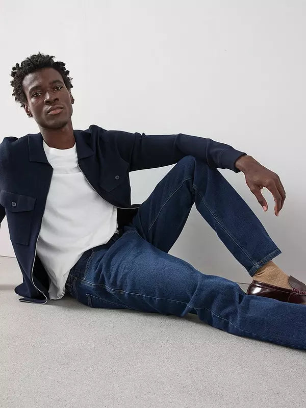 Very Man Slim Jeans with Stretch - Dark Wash