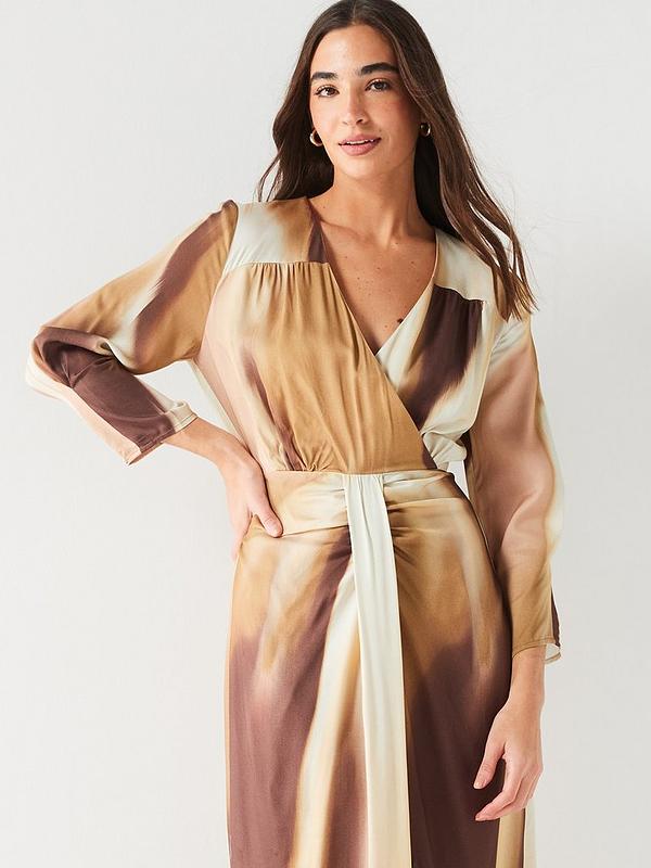 V by Very Ombre Print Dress