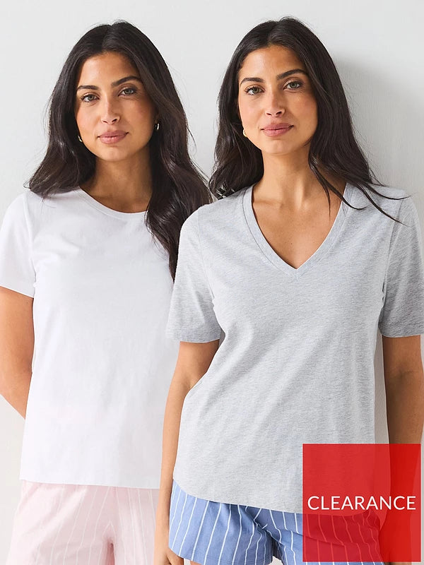 Everyday Jersey 2 Pack Cotton T-shirts