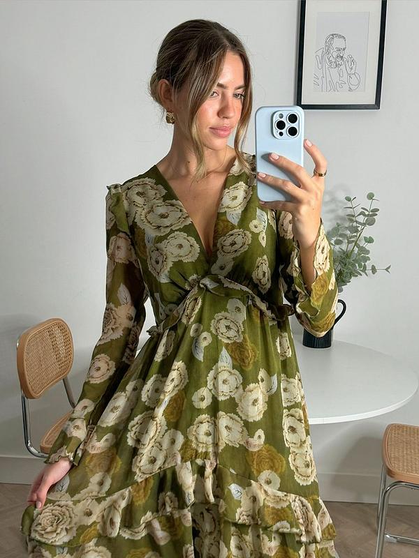 Birdie Dress - Green