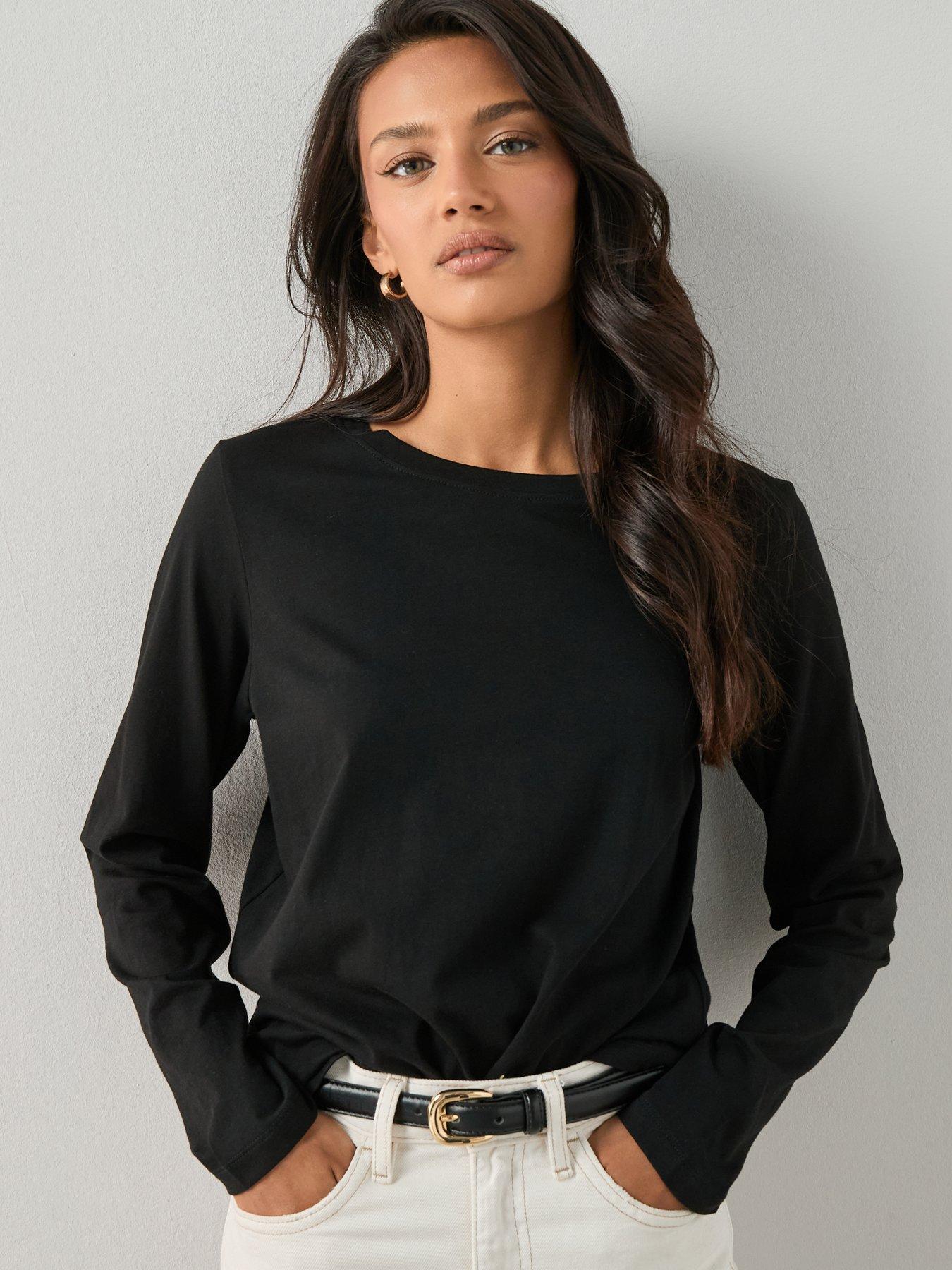 Crew Neck T-Shirt Black