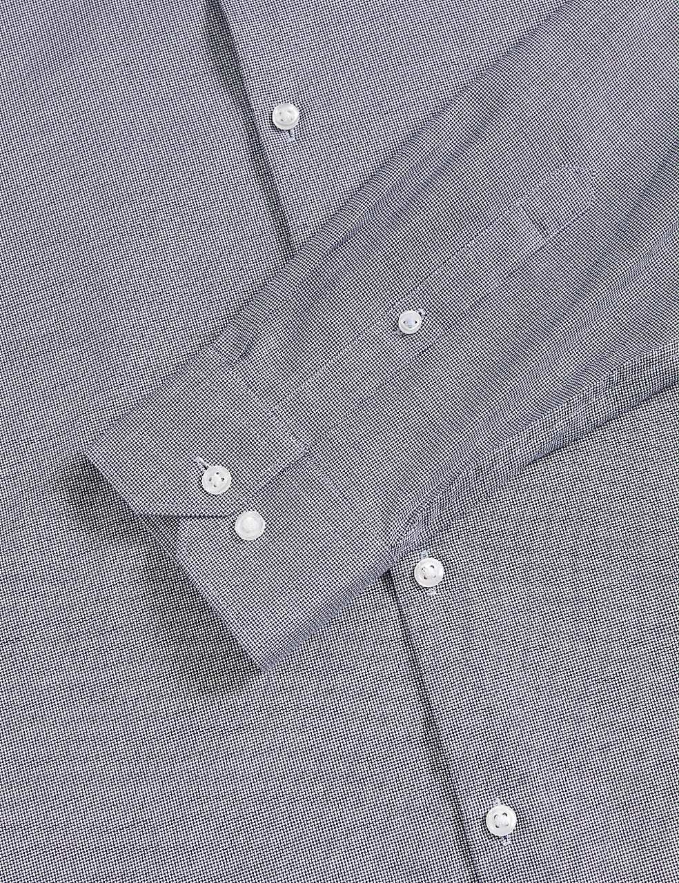 Regular Fit Easy Iron Pure Cotton Textured Shirt