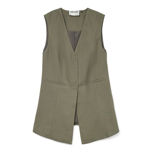 AWARE Sira Tailored Vest - Green