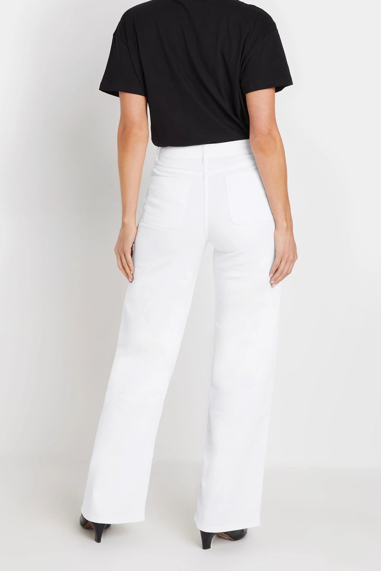 Tall White Wide Leg Jeans