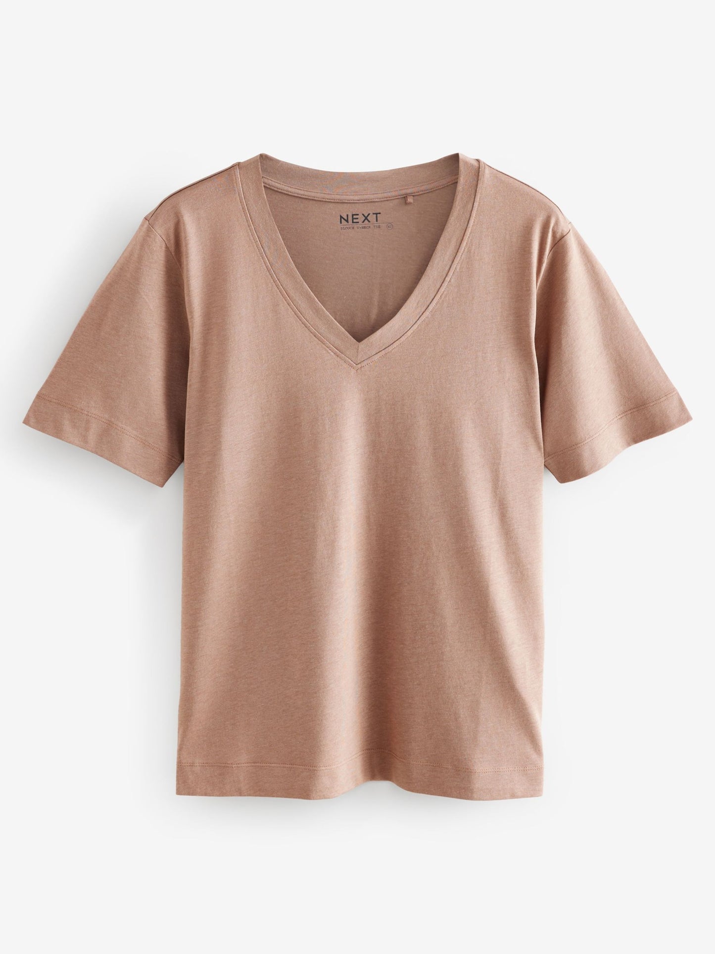 Next V-Neck Shirt In Brown