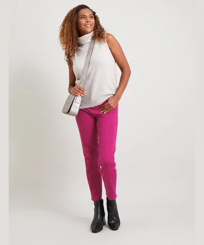Hot Pink Mom Jeans