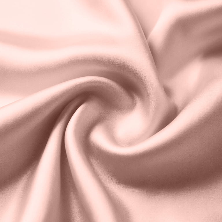 Women Cowl Neck Long Sleeve Satin Blouse Elegant Casual