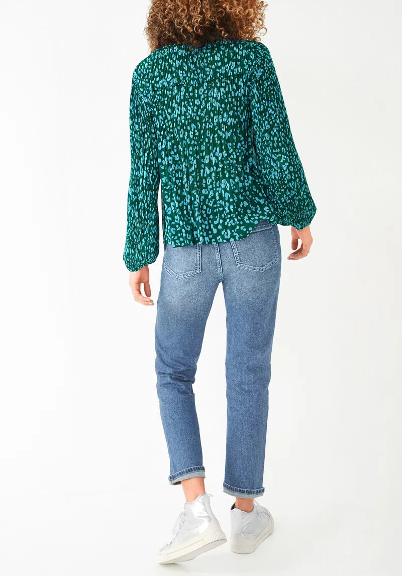 Georgina Pleated Top