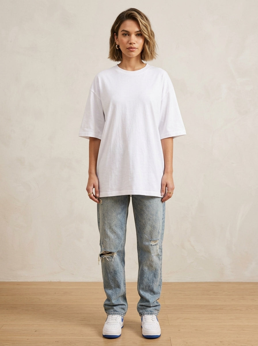 Oversized T-shirt With Back Print