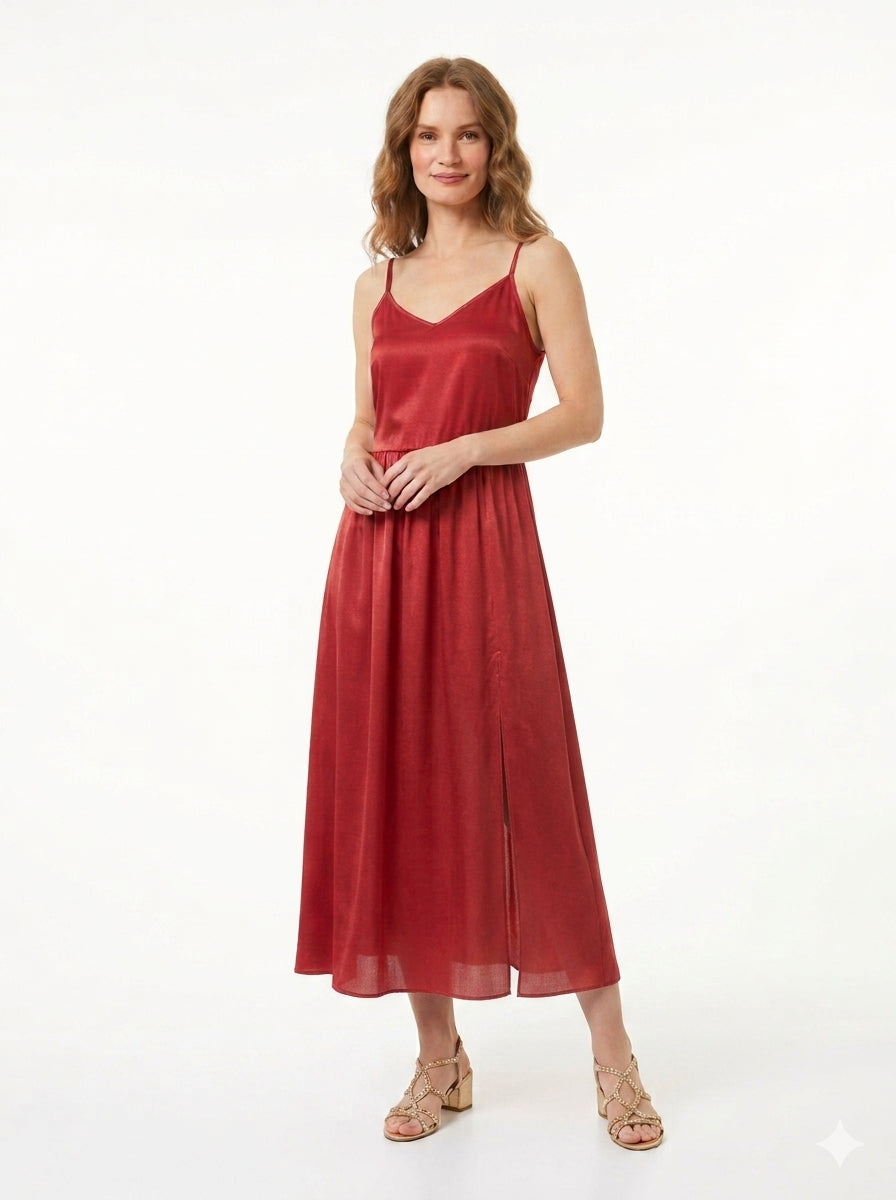 Red Skater Dress