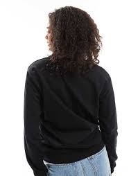 ASOS DESIGN regular fit sweatshirt in black