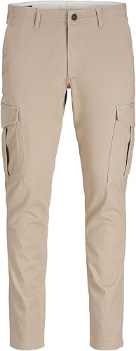 Men's Jpstmarco Jjsantiago Cargo Trousers
