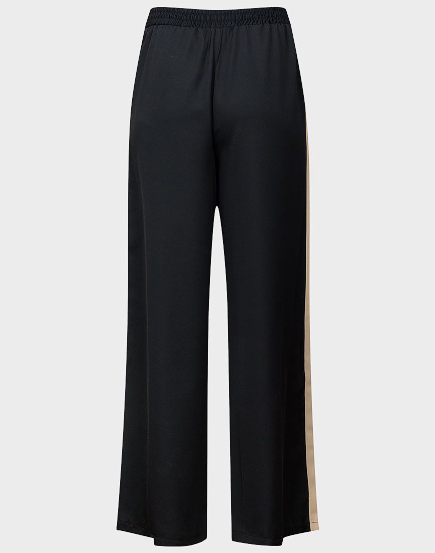 Black Side Stripe Trousers