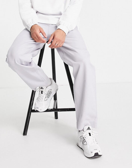 Reclaimed Vintage inspired extreme 90's baggy jean in smokey blue