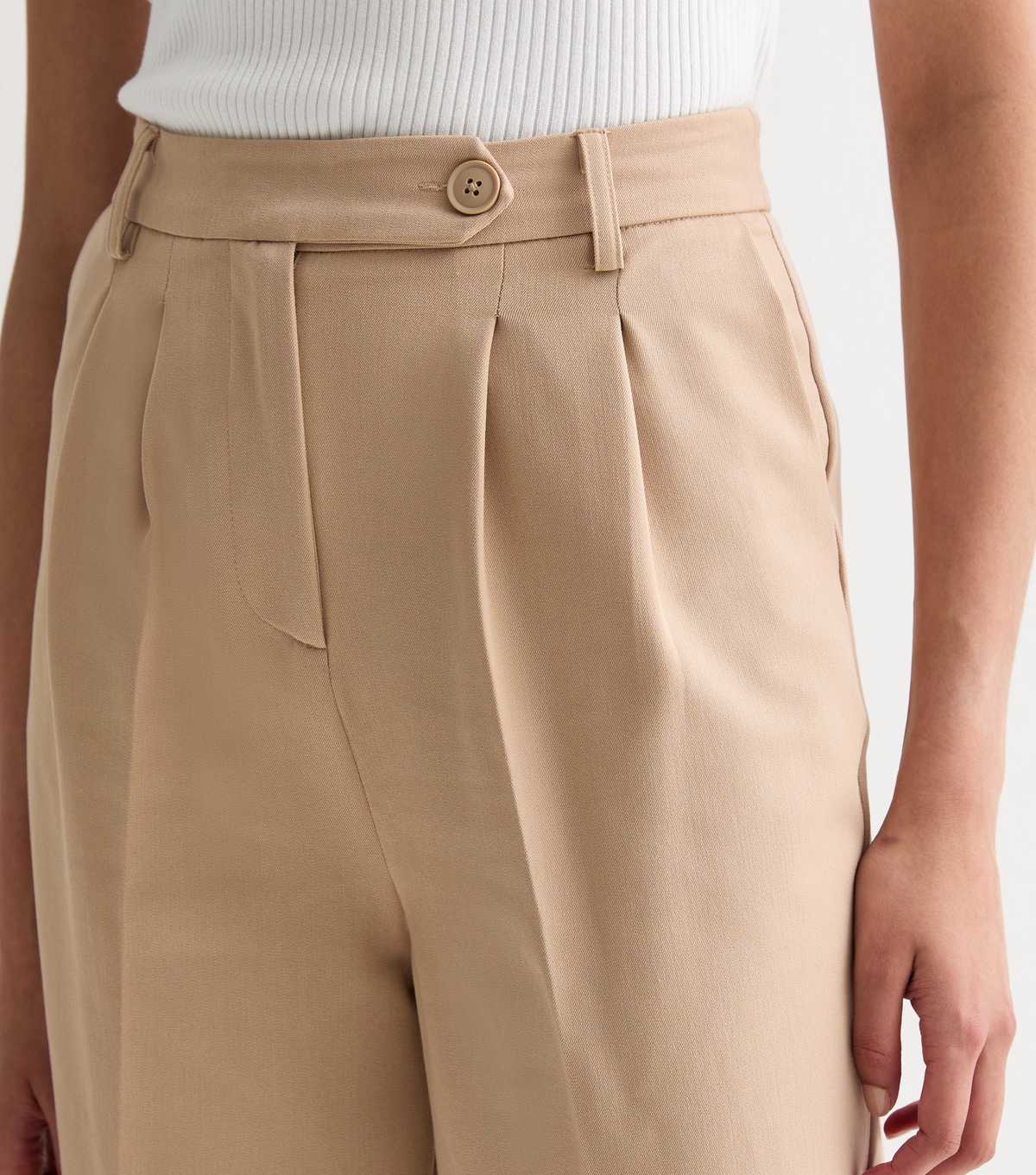 Tall Stone Wide Leg Trousers