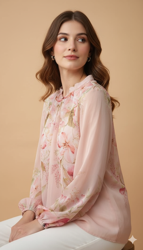 Pink Bodicea Blouse