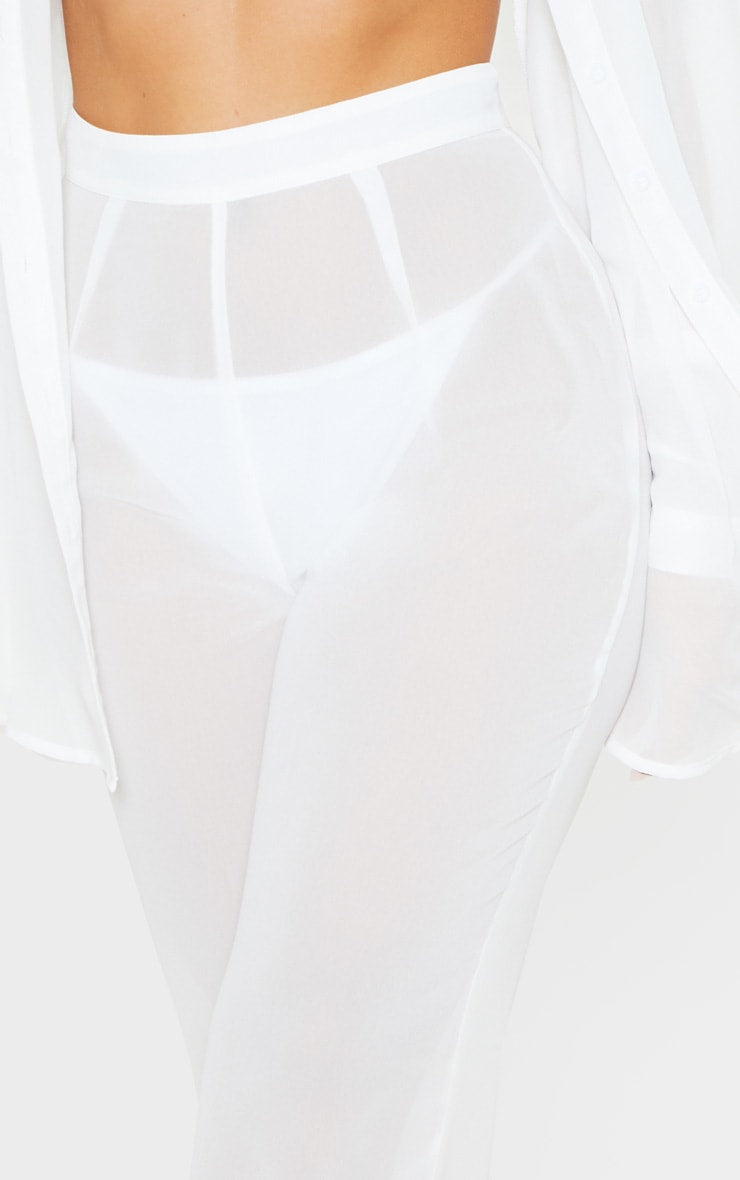 White Beach Trousers