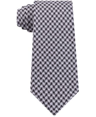 Men's Jewel Slim Houndstooth Tie