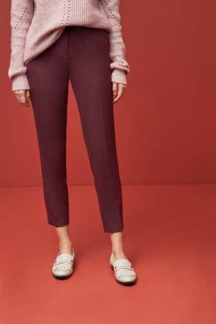 Plum Tailored Slim Fit Trousers
