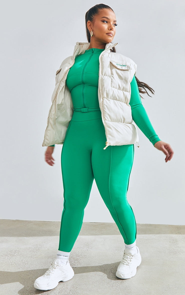 Plus Stone Sport Puffer Gilet