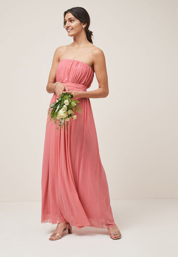 Pink Multiway Bridesmaid Dress
