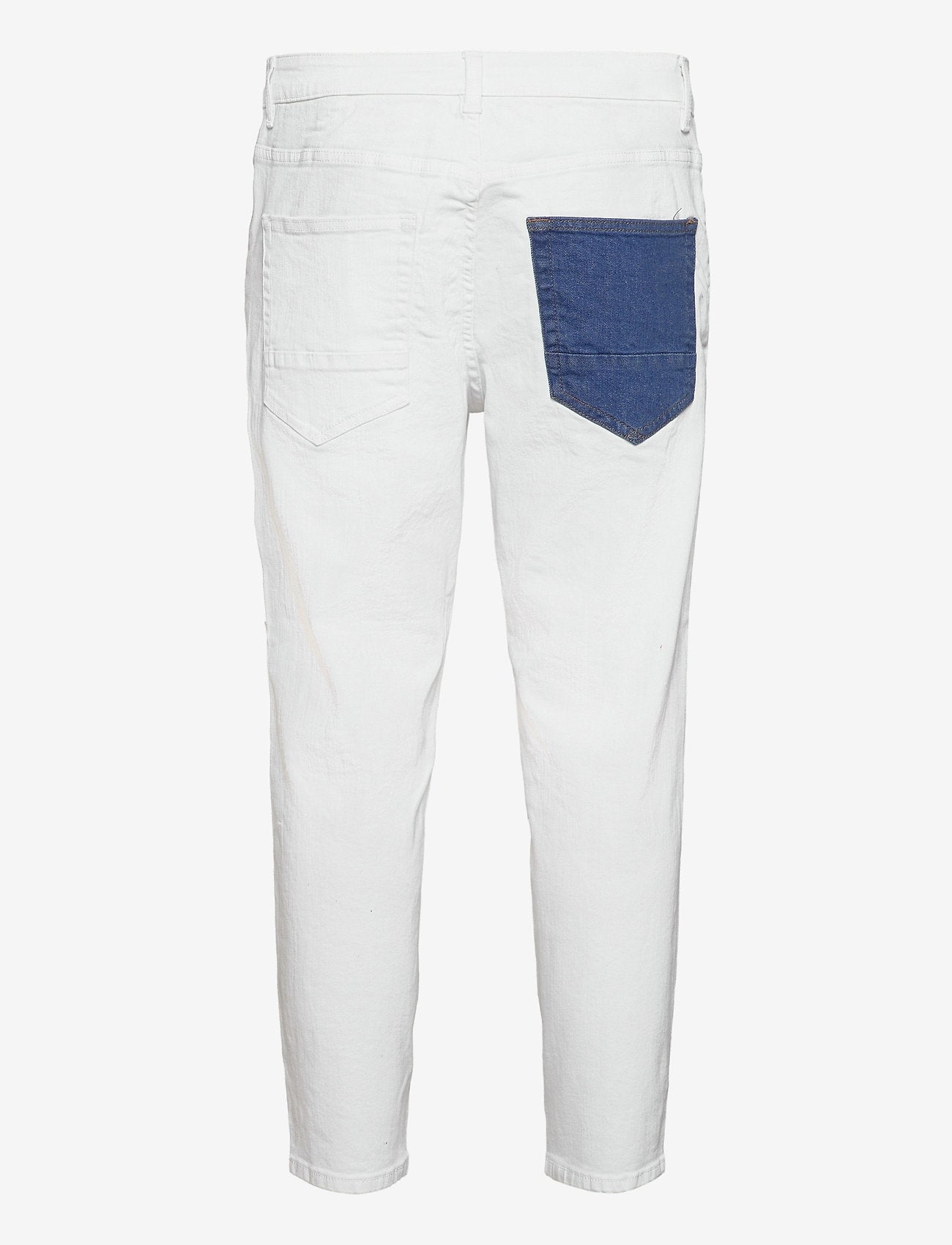 Savi Life Beam Tap Crop jeans White