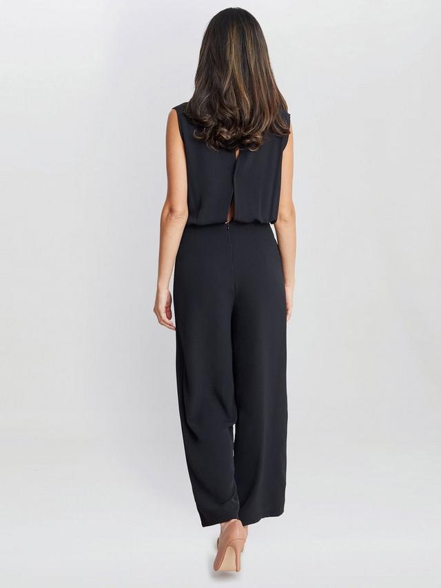 Anaya Crepe Jumpsuit Black