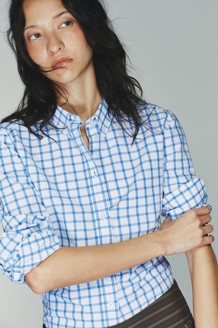 Check Poplin Shirt