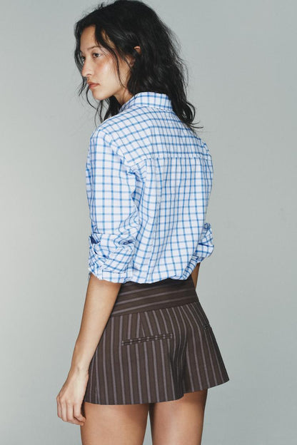 Check Poplin Shirt