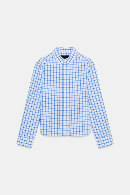 Check Poplin Shirt