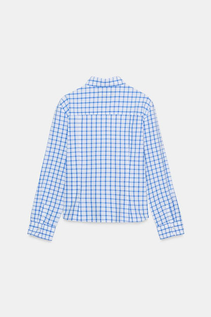 Check Poplin Shirt