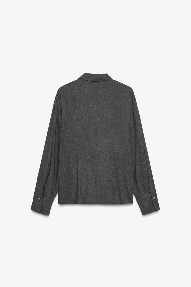 Zara Collared Long Sleeve Shirt