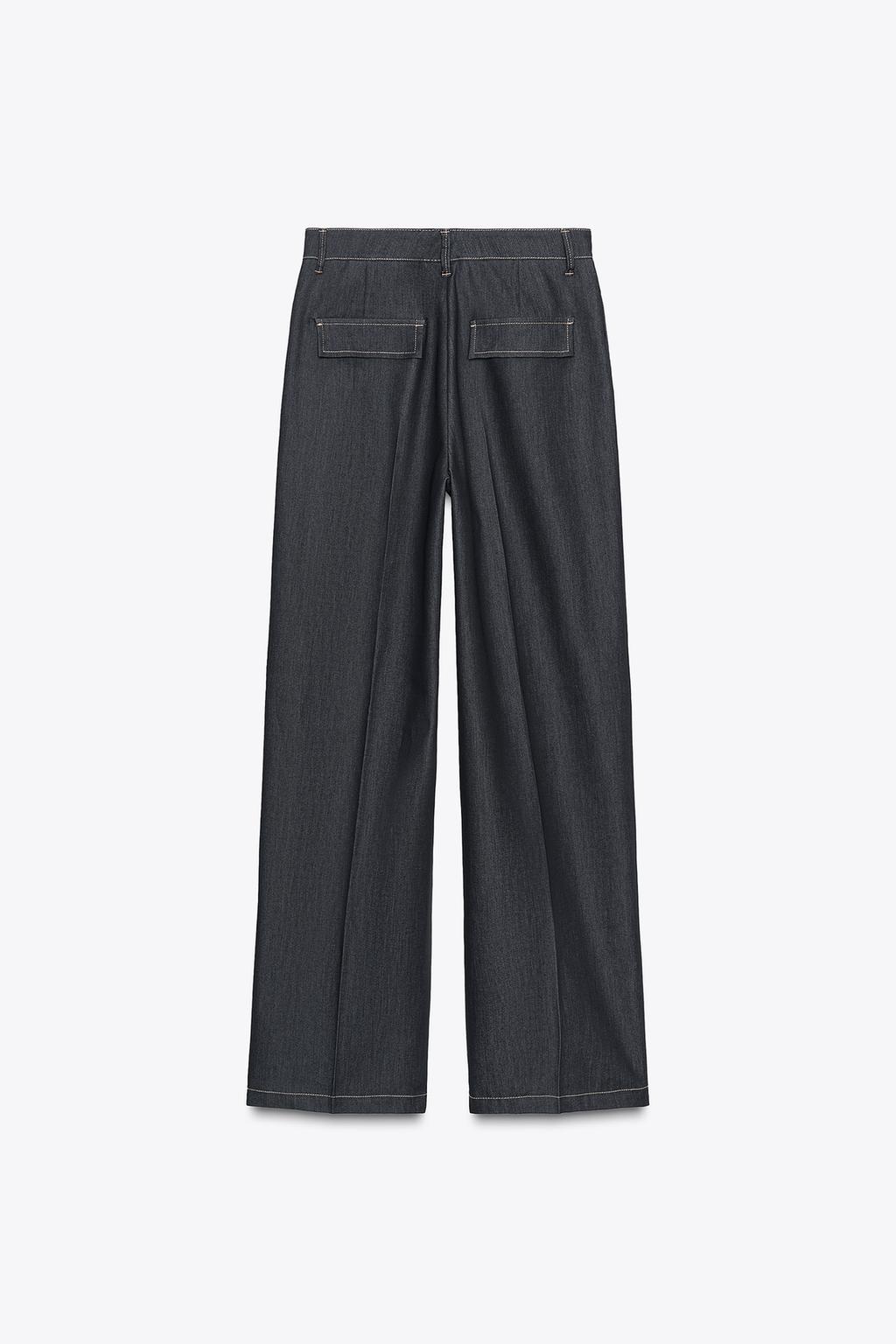 STRAIGHT TROUSERS WITH DART