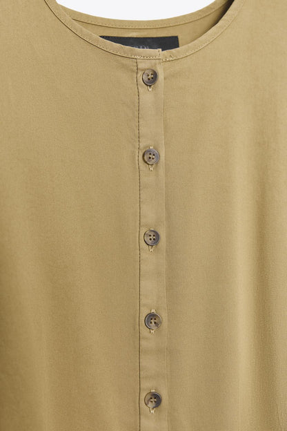 Zara Belted Shirt Dress