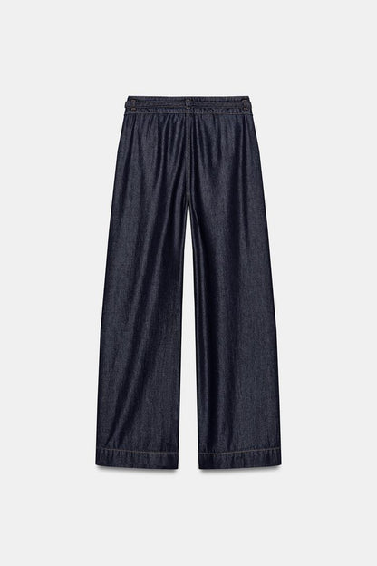High Waist Bootcut Jeans Trouser