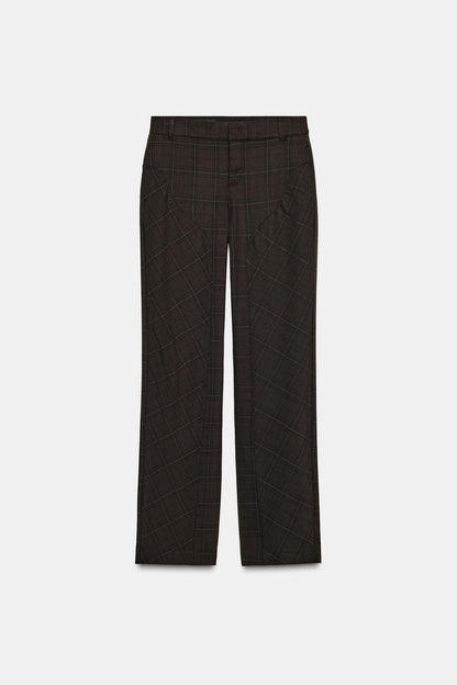 Zara Detail Seam Trousers