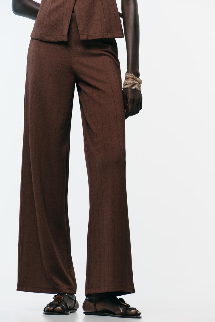 Zara Merino Wide Leg Pant