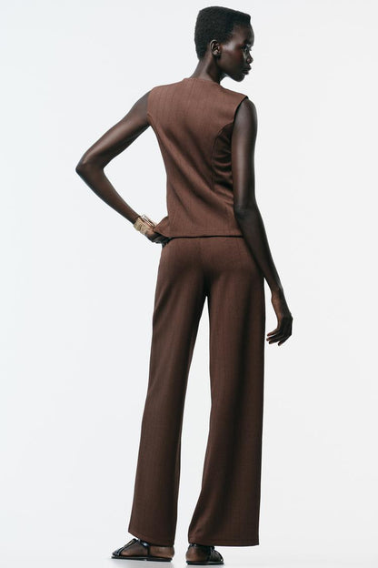 Zara Merino Wide Leg Pant