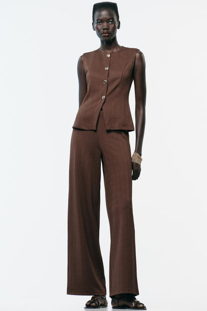 Zara Merino Wide Leg Pant