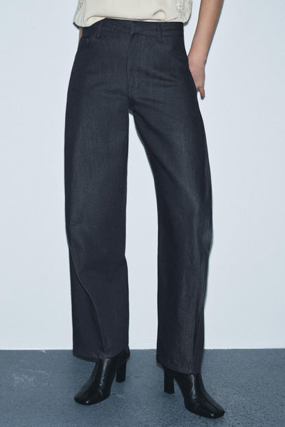 Zara Balloon Denim Trouser