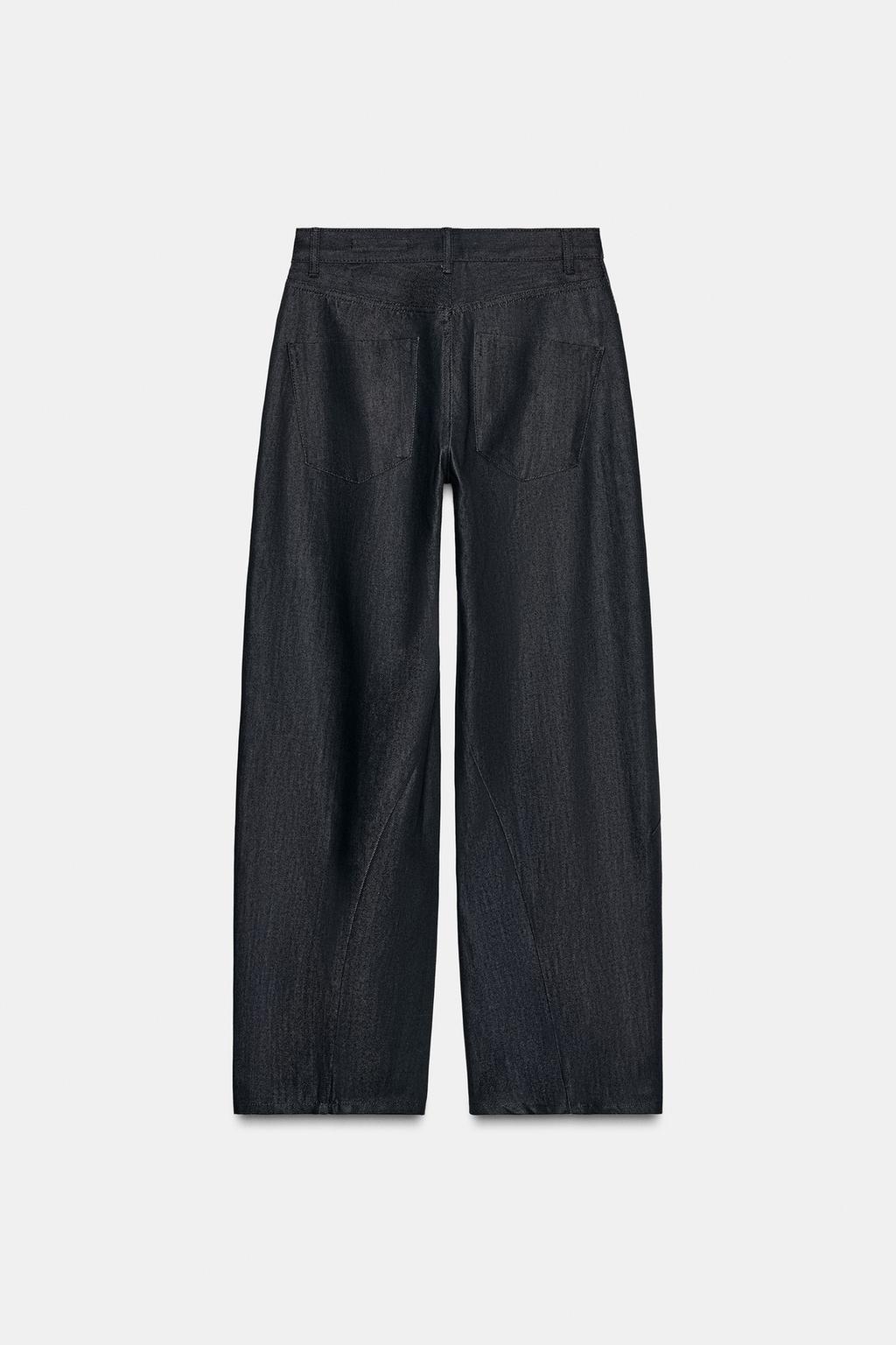 Zara Balloon Denim Trouser
