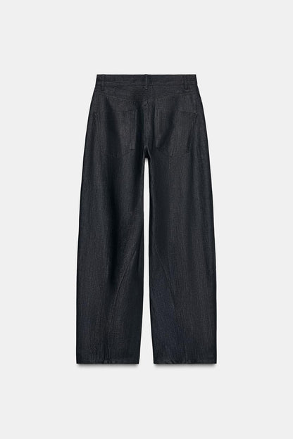Zara Balloon Denim Trouser