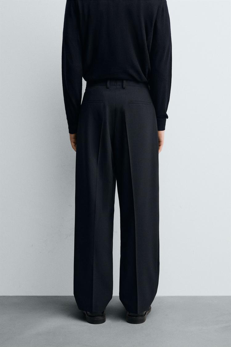 Zara Striped Suits Trousers