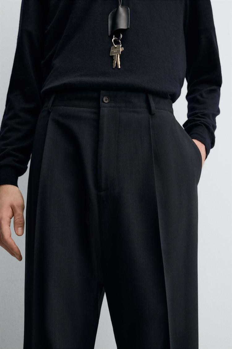 Zara Striped Suits Trousers