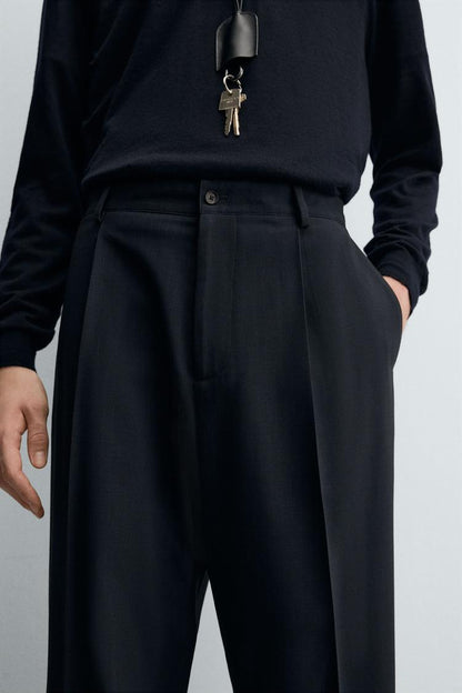 Zara Striped Suits Trousers