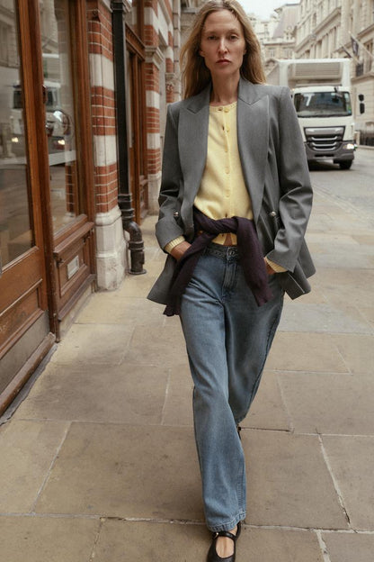 Baggy Barrel Mid-Waist Jeans