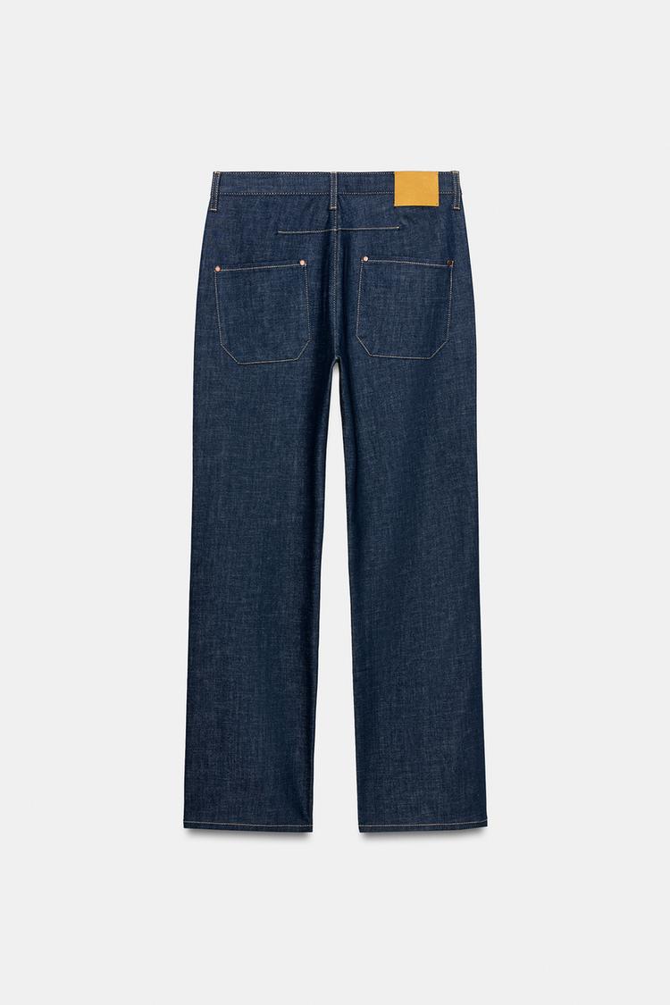 Straight Leg High Waist Jeans