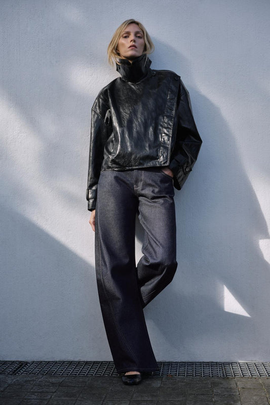 ZW BARREL LOW-RISE JEANS